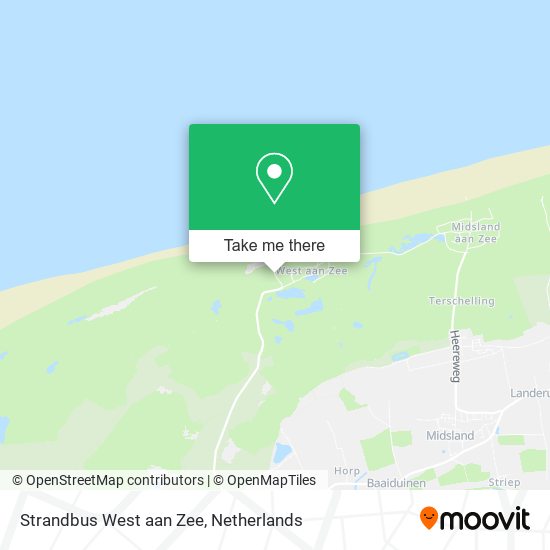 Strandbus West aan Zee map