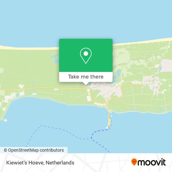 Kiewiet's Hoeve map