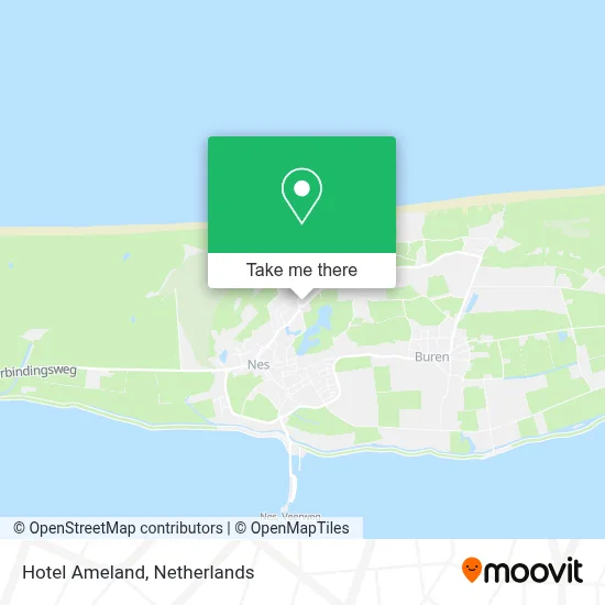 Hotel Ameland map