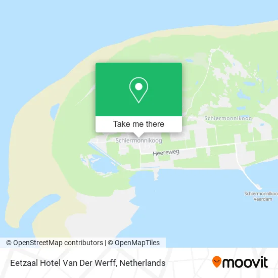 Eetzaal Hotel Van Der Werff map