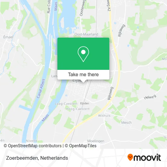 Zoerbeemden map