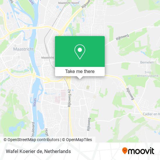 Wafel Koerier de map