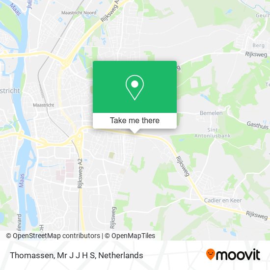 Thomassen, Mr J J H S map