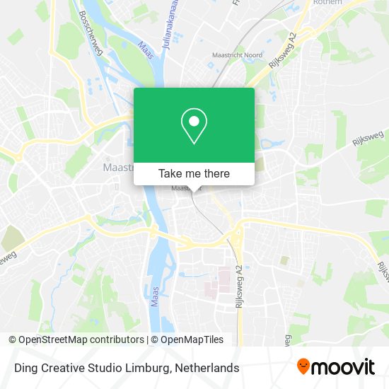 Ding Creative Studio Limburg map