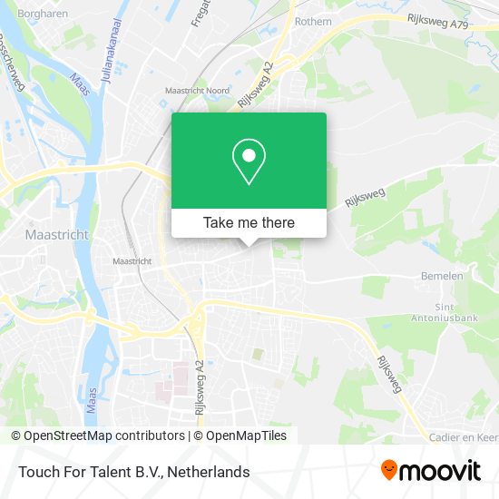 Touch For Talent B.V. map