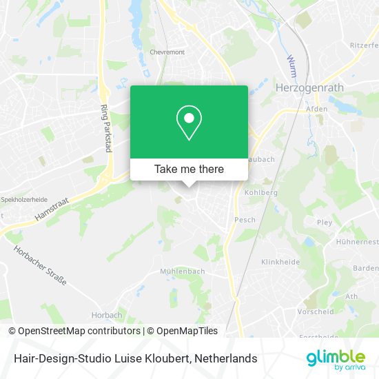 Hair-Design-Studio Luise Kloubert map