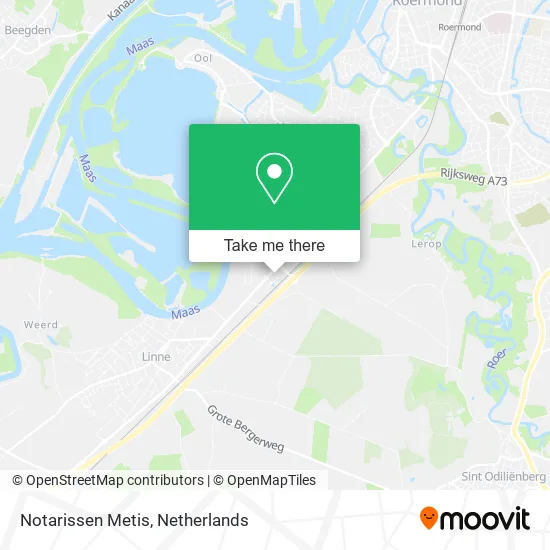 Notarissen Metis map