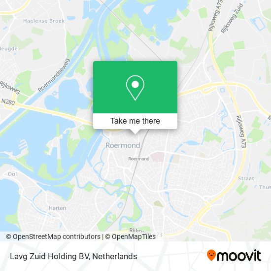 Lavg Zuid Holding BV map