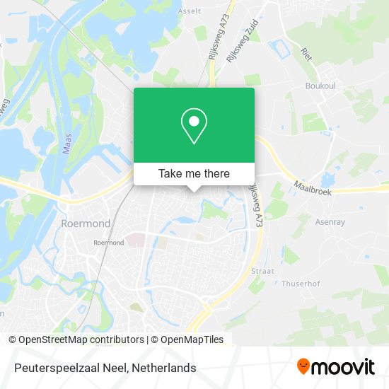 Peuterspeelzaal Neel map