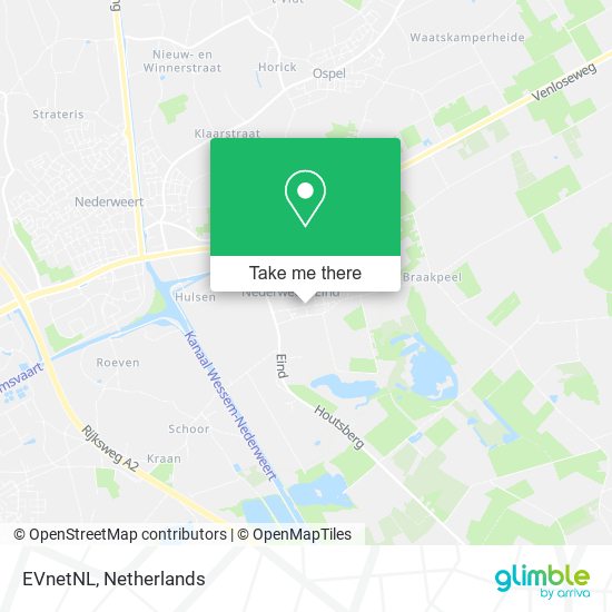 EVnetNL map