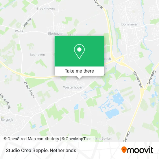 Studio Crea Beppie map
