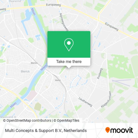Multi Concepts & Support B.V. map