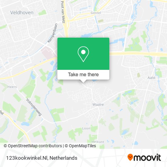 123kookwinkel.Nl map