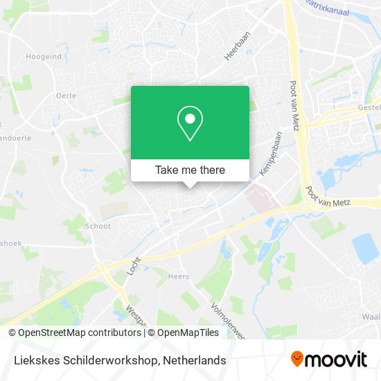 Liekskes Schilderworkshop map