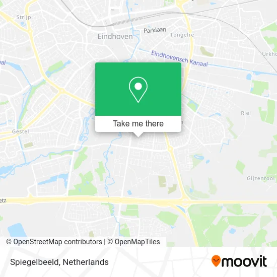 Spiegelbeeld map