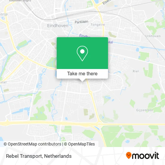 Rebel Transport map
