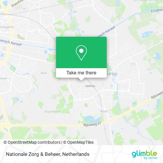 Nationale Zorg & Beheer map