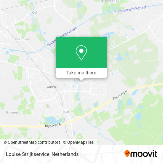 Louise Strijkservice map