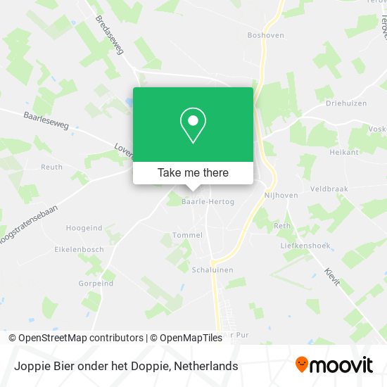 Joppie Bier onder het Doppie map