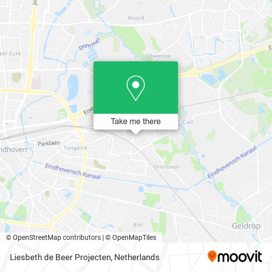 Liesbeth de Beer Projecten Karte