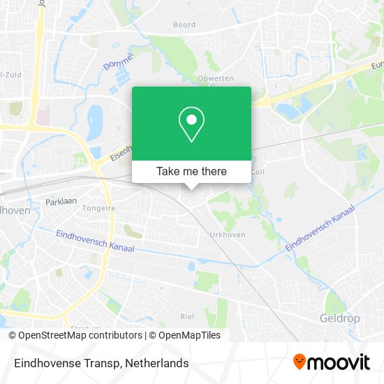 Eindhovense Transp map