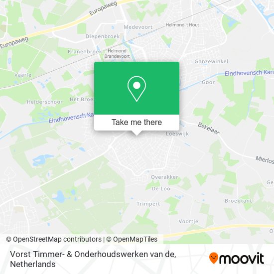 Vorst Timmer- & Onderhoudswerken van de Karte