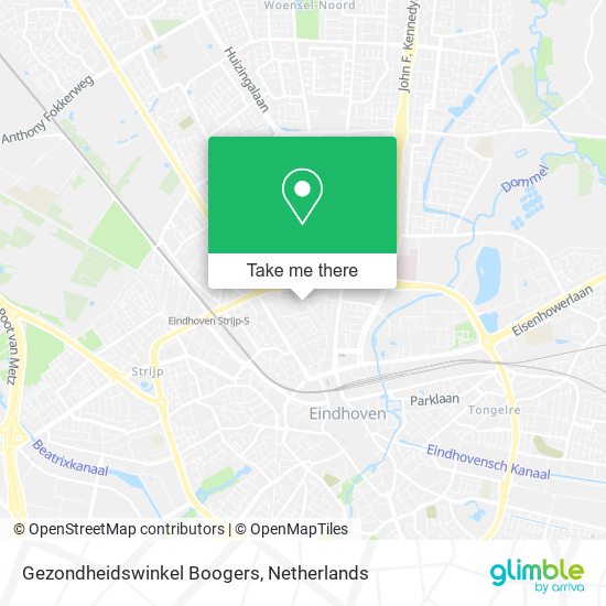 Gezondheidswinkel Boogers Karte