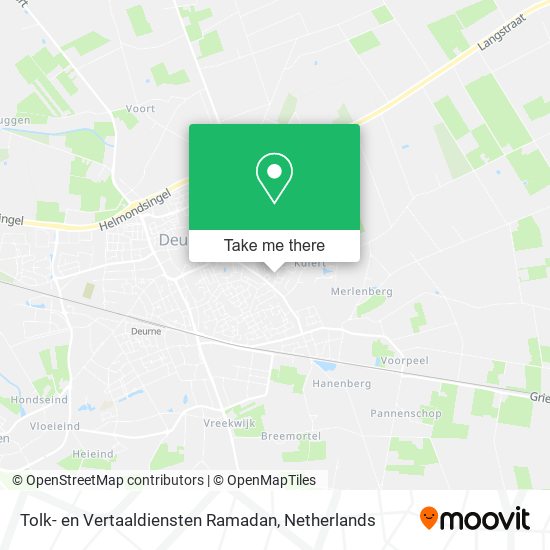 Tolk- en Vertaaldiensten Ramadan map