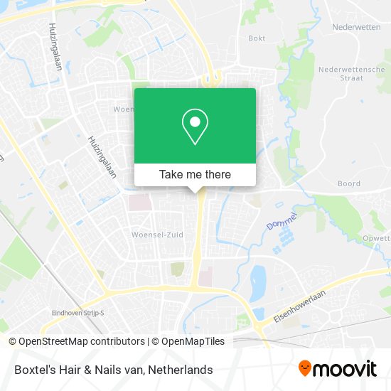 Boxtel's Hair & Nails van map