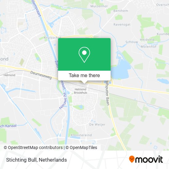 Stichting Bull map