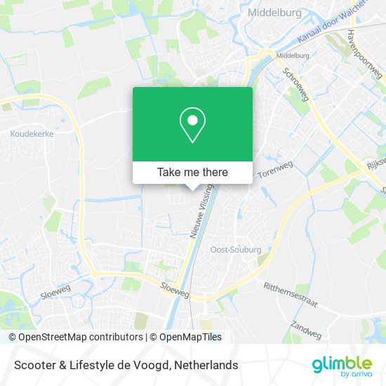 Scooter & Lifestyle de Voogd map