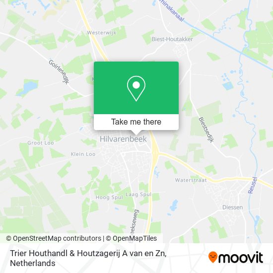 Trier Houthandl & Houtzagerij A van en Zn map