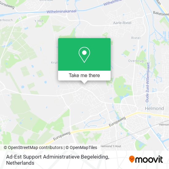 Ad-Est Support Administratieve Begeleiding map