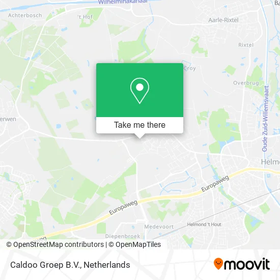 Caldoo Groep B.V. map