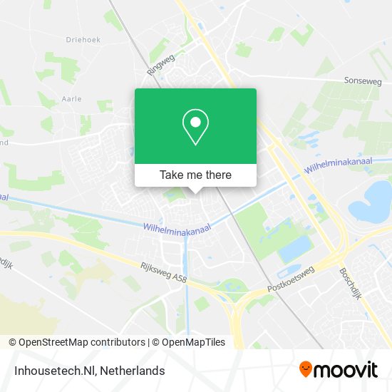 Inhousetech.Nl map