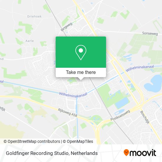 Goldfinger Recording Studio map