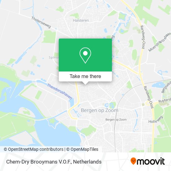 Chem-Dry Brooymans V.O.F. map