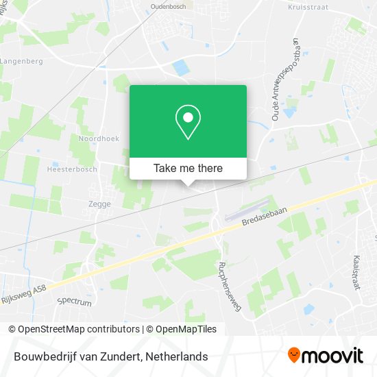 Bouwbedrijf van Zundert Karte