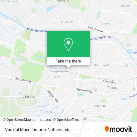 Van dal Mannenmode map