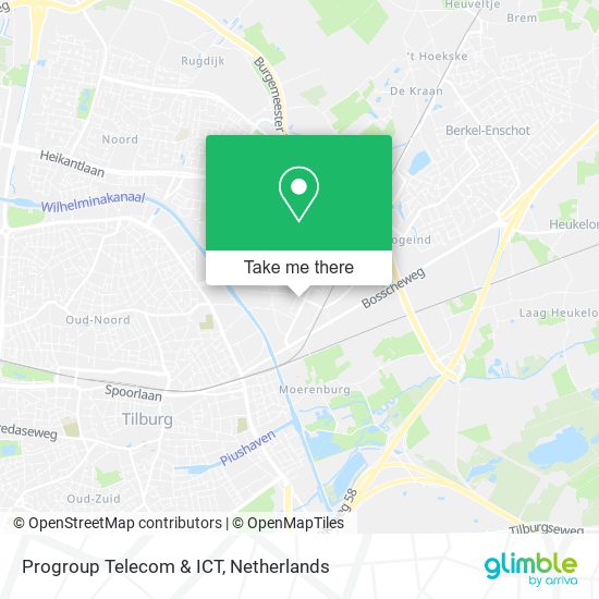 Progroup Telecom & ICT map