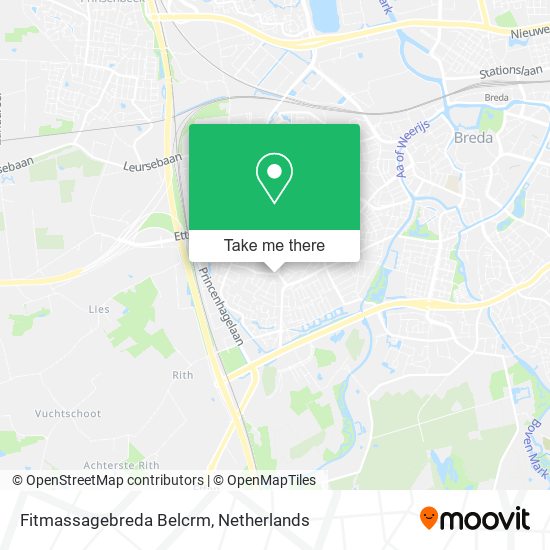 Fitmassagebreda Belcrm map