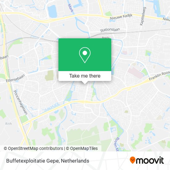 Buffetexploitatie Gepe map