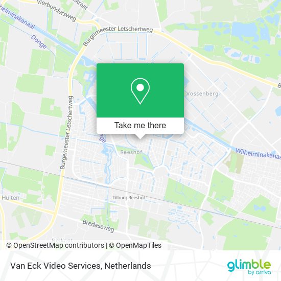 Van Eck Video Services map