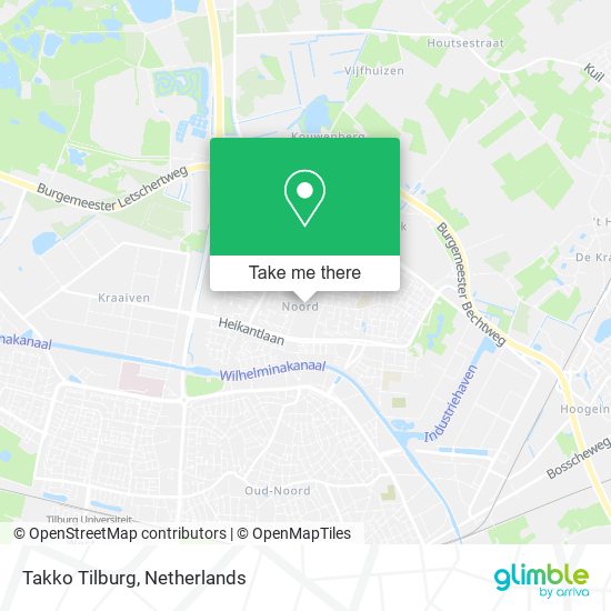 Takko Tilburg Karte