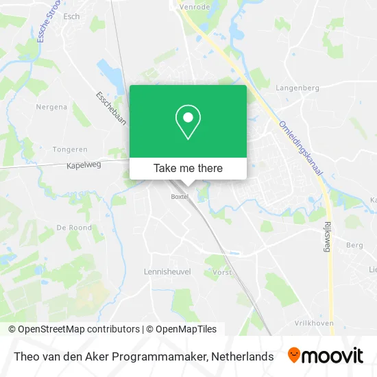 Theo van den Aker Programmamaker Karte