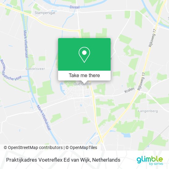 Praktijkadres Voetreflex Ed van Wijk map