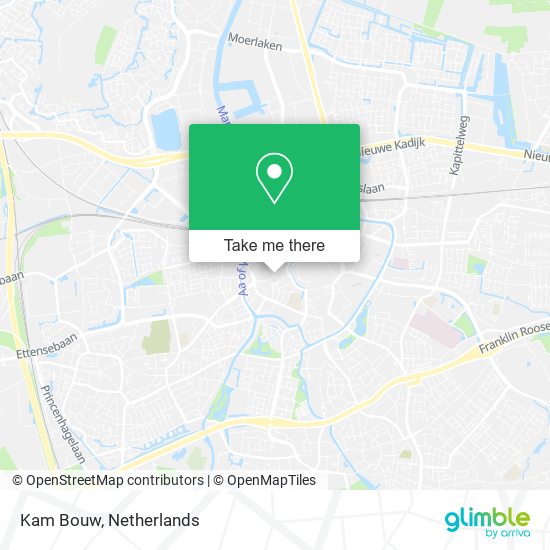 Kam Bouw map