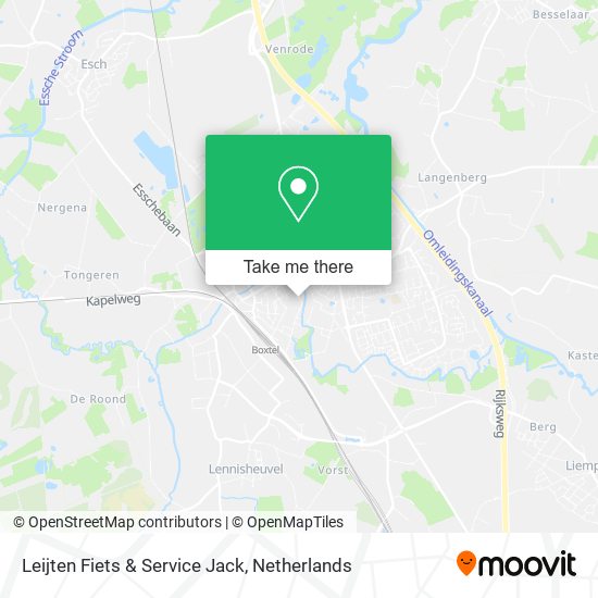 Leijten Fiets & Service Jack map