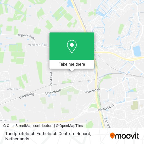 Tandprotetisch Esthetisch Centrum Renard map