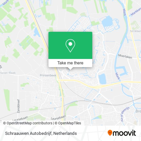 Schraauwen Autobedrijf map